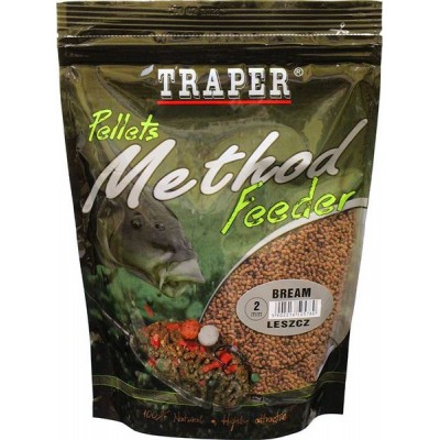 Прикормка TRAPER METHOD FEEDER PELLETS 0.5 кг 2 мм лещ