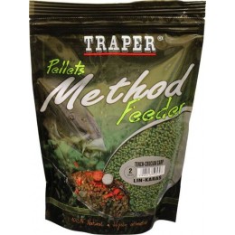 Прикормка TRAPER METHOD FEEDER PELLETS 0.5 кг 2 мм линь-карась