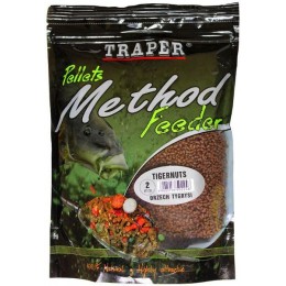 Прикормка TRAPER METHOD FEEDER PELLETS 0.5 кг 2 мм орех тигровый