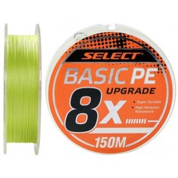 Плетенка Select Basic PE X8 150м салатовый 0.10мм
