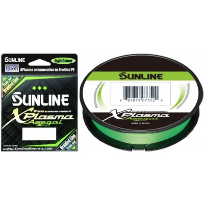 Плетенка Sunline X-Plasma Asegai X8 салатовый 150м 0.223мм