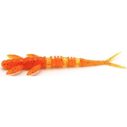 Силиконовая приманка FishUp Flit 3" (8шт) цвет 049 - Orange Pumpkin/Black