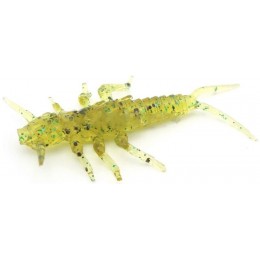 Силиконовая приманка FishUp Stonefly 0.75" (12шт) цвет 036 - Caramel/Green & Black
