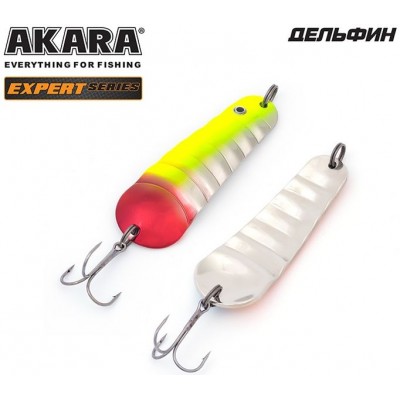 Блесна Akara Expert Дельфин 65 мм 12гр цвет 12/SIL Блесна Akara Expert Дельфин 65 мм 12гр цвет 12/SIL