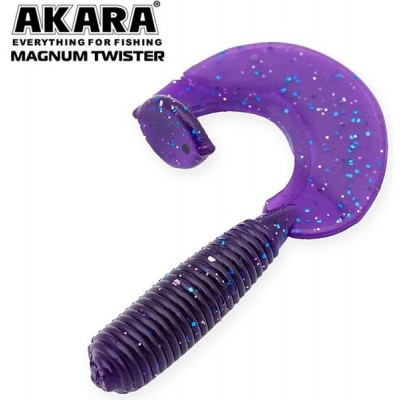 Силиконовая приманка AKARA Magnum Twister 20мм цвет X040 (8 шт.)