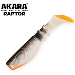 Силиконовая приманка AKARA Raptor R-4 цвет K8 (3 шт.)