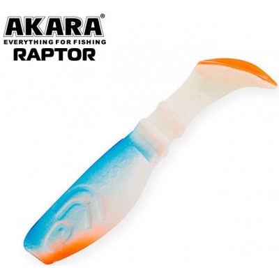 Силиконовая приманка AKARA Raptor R-4 цвет K9 (3 шт.)