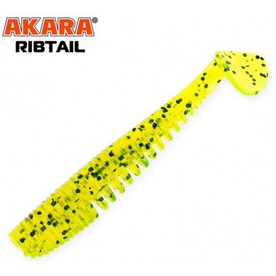 Силиконовая приманка AKARA Ribtail 3 70мм цвет 418 (5 шт.)