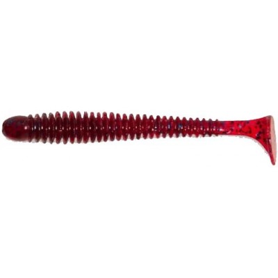 Силиконовая приманка Crazy Fish Vibro worm 2" цвет 73 (8шт) кальмар