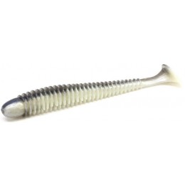 Силиконовая приманка Crazy Fish Vibro worm 4" цвет 17d (5шт) кальмар