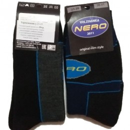 Термоноски Волжанка Nero -20гр 9с3434 размер 27-29