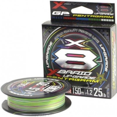 Плетенка YGK X-Braid Upgrade X8 Pentagram 150м #0,6 0,128мм