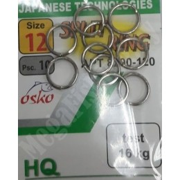 Заводное кольцо Osko Split Ring 12мм (10шт)