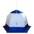 Зимняя палатка Пингвин 2 (1-сл.) (бело-синий) Зимняя палатка Пингвин 2 (1-сл.) (бело-синий)