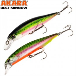 Воблер Akara Best Minnow 110SP цвет A208