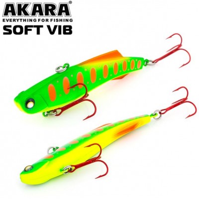 Воблер Akara Soft Vib 55 цвет A74