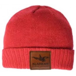 Шапка Alaskan Hat Beanie AWC037R красная размер L