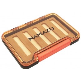 Коробка для мормышек и мелких аксессуаров Namazu Slim Box тип A 13,7х9,5х1,6см