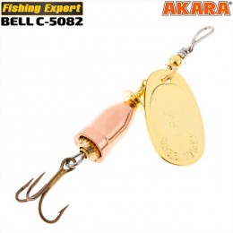 Блесна Akara Bell C-5082 4 гр цвет 003/Cu