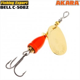Блесна Akara Bell C-5082 4 гр цвет 003/Red