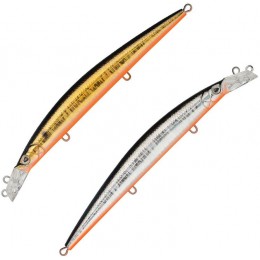 Воблер Strike Pro Top Water Minnow 110 цвет A70-613-SBO Double Silver/Smoked