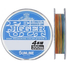 Плетенка Sunline PE Jigger ULT X4 200м #0,6 0,128мм