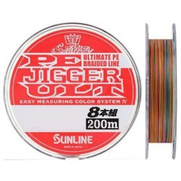 Плетенка Sunline PE Jigger ULT X8 200м #0,6 0,128мм