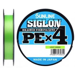 Плетенка Sunline Siglon PE X4 300м салатовый #1,0 0,171мм