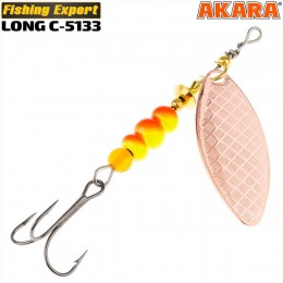 Блесна Akara Long C-5133 8 гр цвет Cu