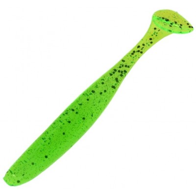 Силиконовая приманка LureMax SLIM SHAD 3''/7.5 см цвет 002 Lime pepper (8шт)