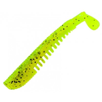 Силиконовая приманка LureMax YOBBO 4''/10 см цвет 002 Lime pepper (4шт)