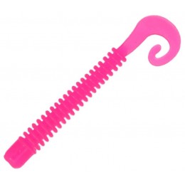 Силиконовая приманка LureMax CHEEKY WORM 2.5''/6 см цвет 044 Deep Pink (10шт)