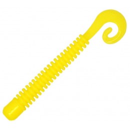 Силиконовая приманка LureMax CHEEKY WORM 2.5''/6 см цвет 052 Corn Yellow (10шт)