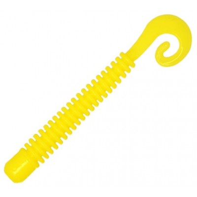 Силиконовая приманка LureMax CHEEKY WORM 2.5''/6 см цвет 052 Corn Yellow (10шт)