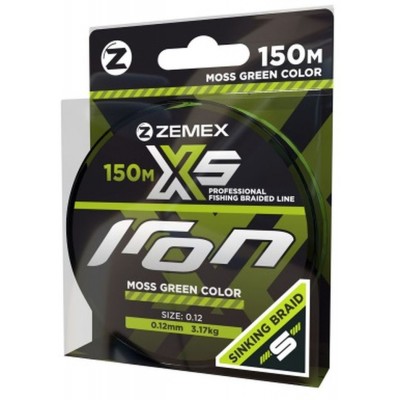 Плетенка Zemex Iron X5 moss green 150м 0.18мм