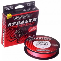 Плетенка SpiderWire Stealth Code Red 110м 0.25мм