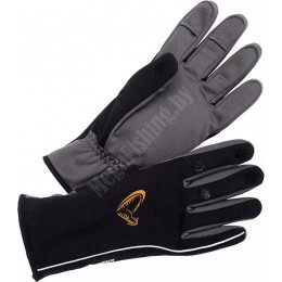 Перчатки Savage Gear Softshell Winter Glove Black размер M