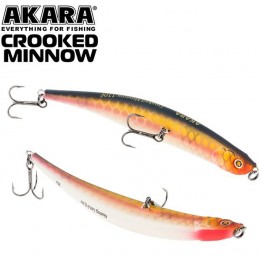 Воблер Akara Crooked Minnow 110F 10гр цвет A211