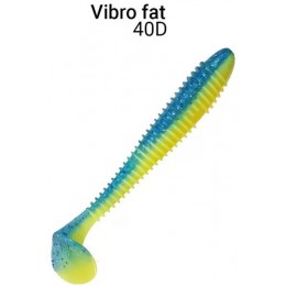 Силиконовая приманка Crazy Fish Vibro fat 5.8" цвет 40d (3шт) кальмар