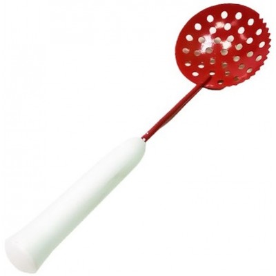 Черпак метал. окрашенный 110мм с зубьями