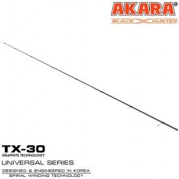 Верхнее колено удилища Akara Black Hunter ML702 210см 4-18гр