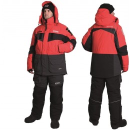 Зимний костюм Alaskan NewPolar 2.0 красный/серый/черный (куртка+полукомбинезон) размер XXXLK