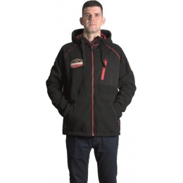 Куртка флисовая с капюшоном Alaskan Black Water X черная размер L