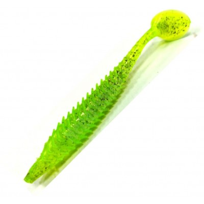 Силиконовая приманка RVR REFLEX 3" цвет 349 CRYSTAL LIME (7шт)