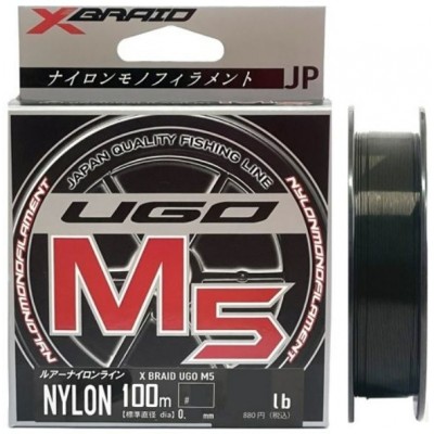 Леска YGK X-Braid N-UGO M5 100м #1.2 0.185мм