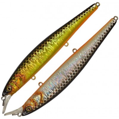 Воблер Jackall Mag Squad 160SP цвет HL Gold & Silver Black