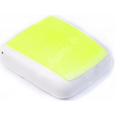 Мотыльница Salmo 2-х секц. 8х8х2,5см желт флюор