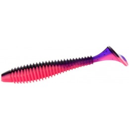 Силиконовая приманка Flagman Mystic Fish Fat 2,8" цвет 0526 Violet / Pink (6шт)
