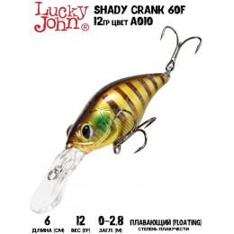 Воблер LUCKY JOHN SHADY CRANK F 06.00 цвет A010