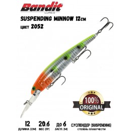 Воблер Bandit Suspending Minnow 119SP цвет 2052